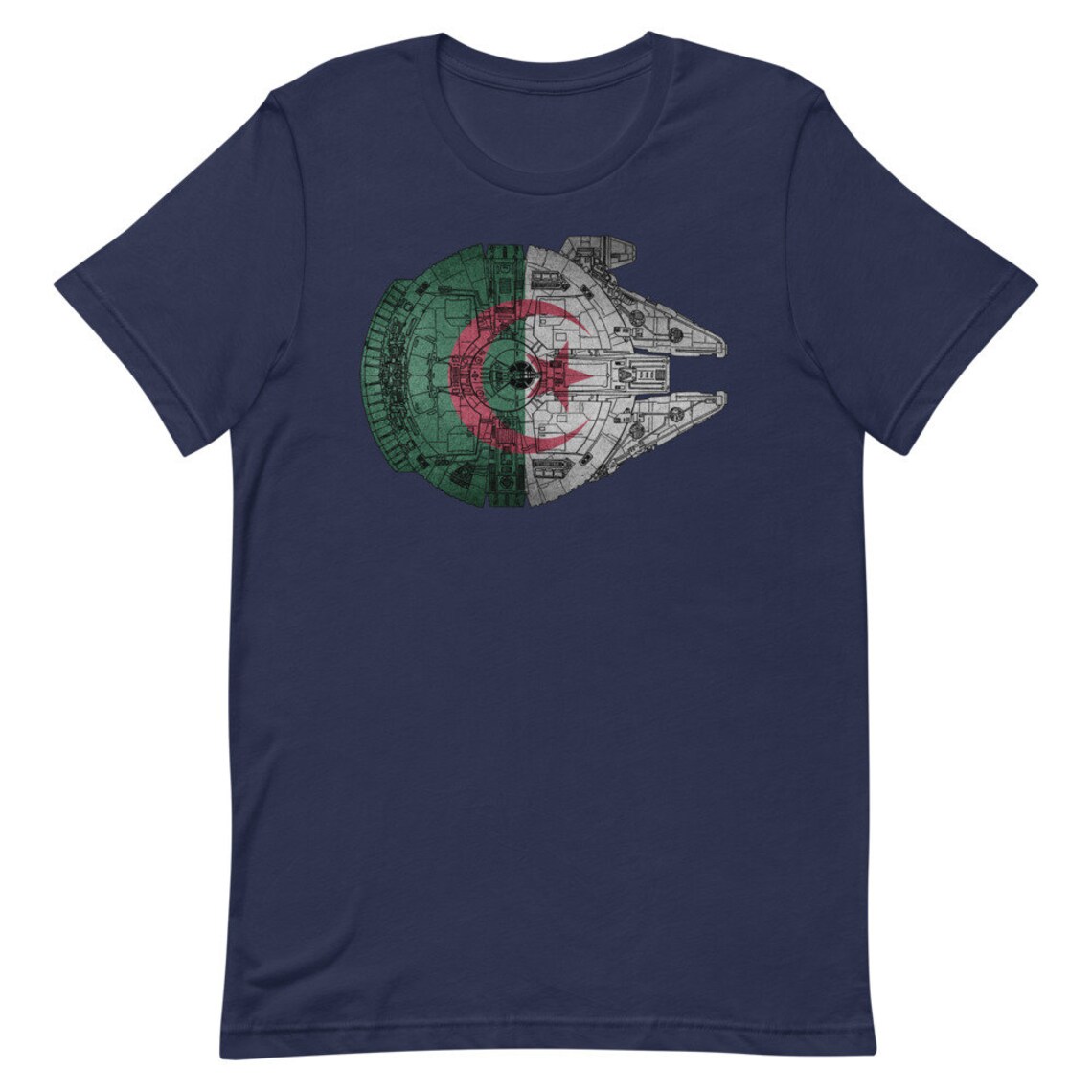 millennium falcon flag shirt