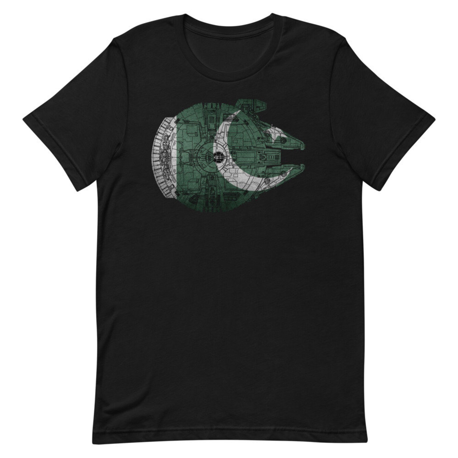 millennium falcon flag shirt