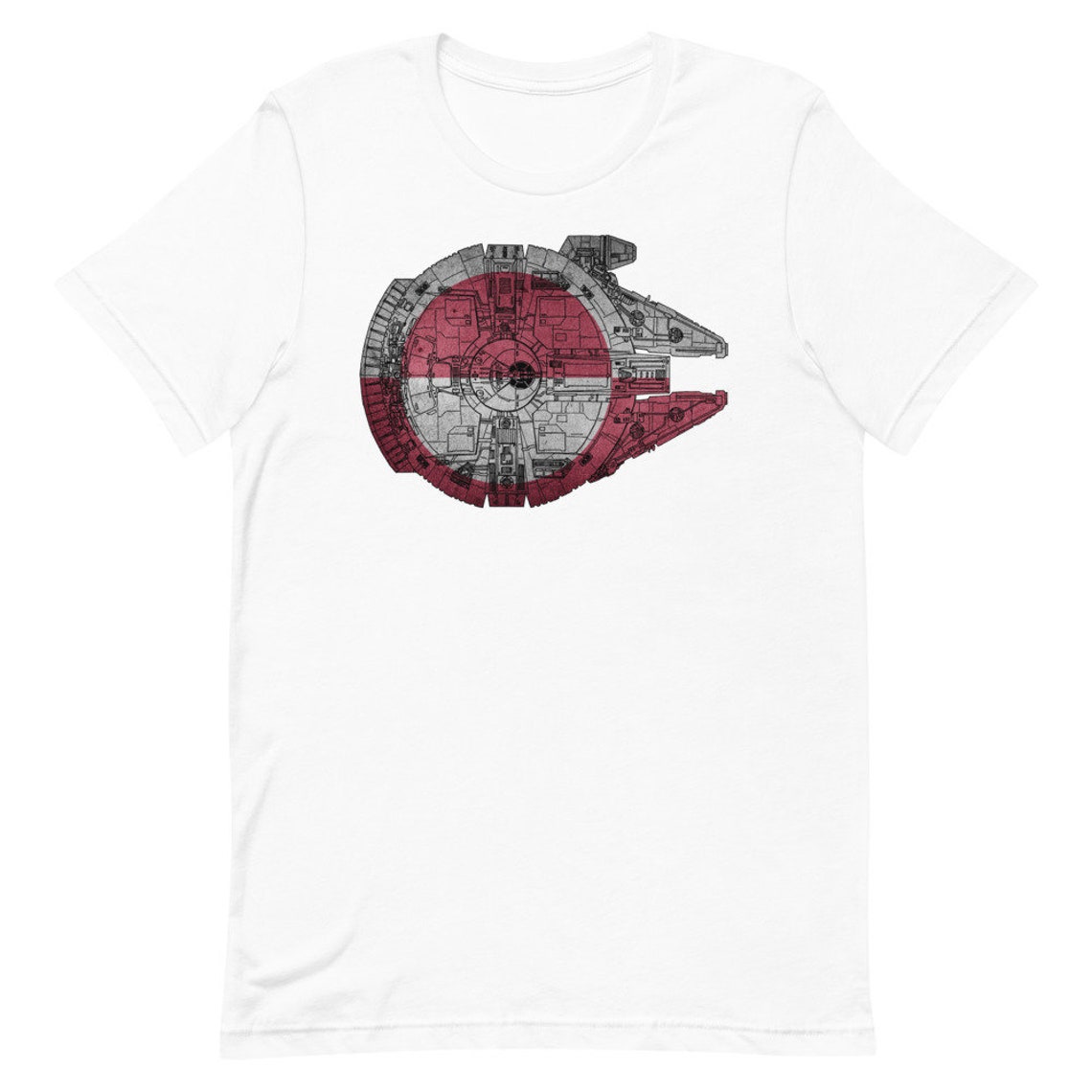 millennium falcon flag shirt