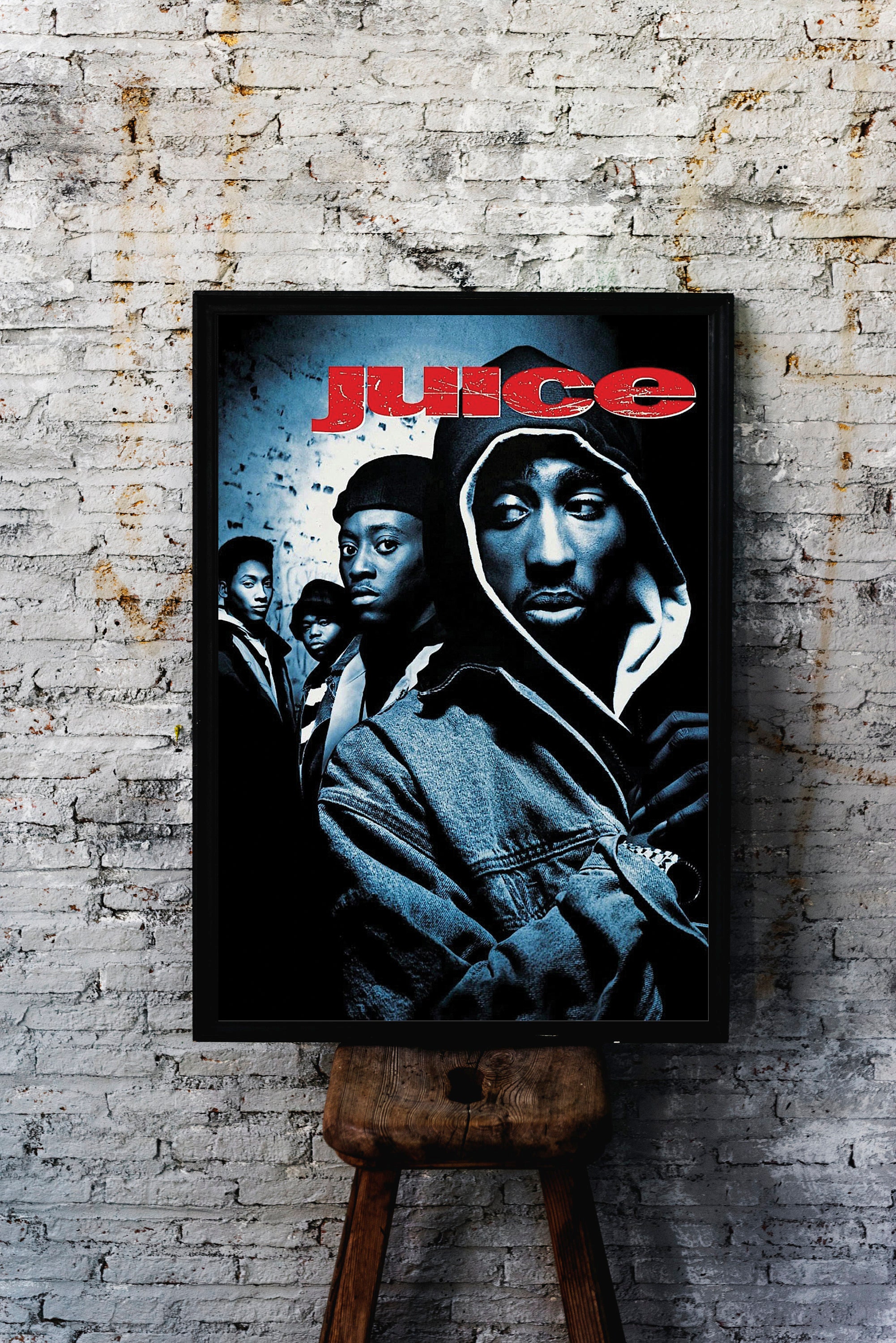 Juice 1992 Movie Poster Movie Print Hip Hop Movie Posters Wall Art 