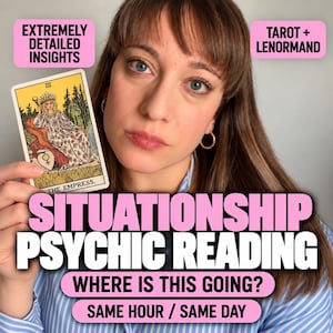 Situationship Psychic Reading, Where Is This Going? Love Tarot Reading, Their Feelings & Intentions, Commitment, Relationship Future