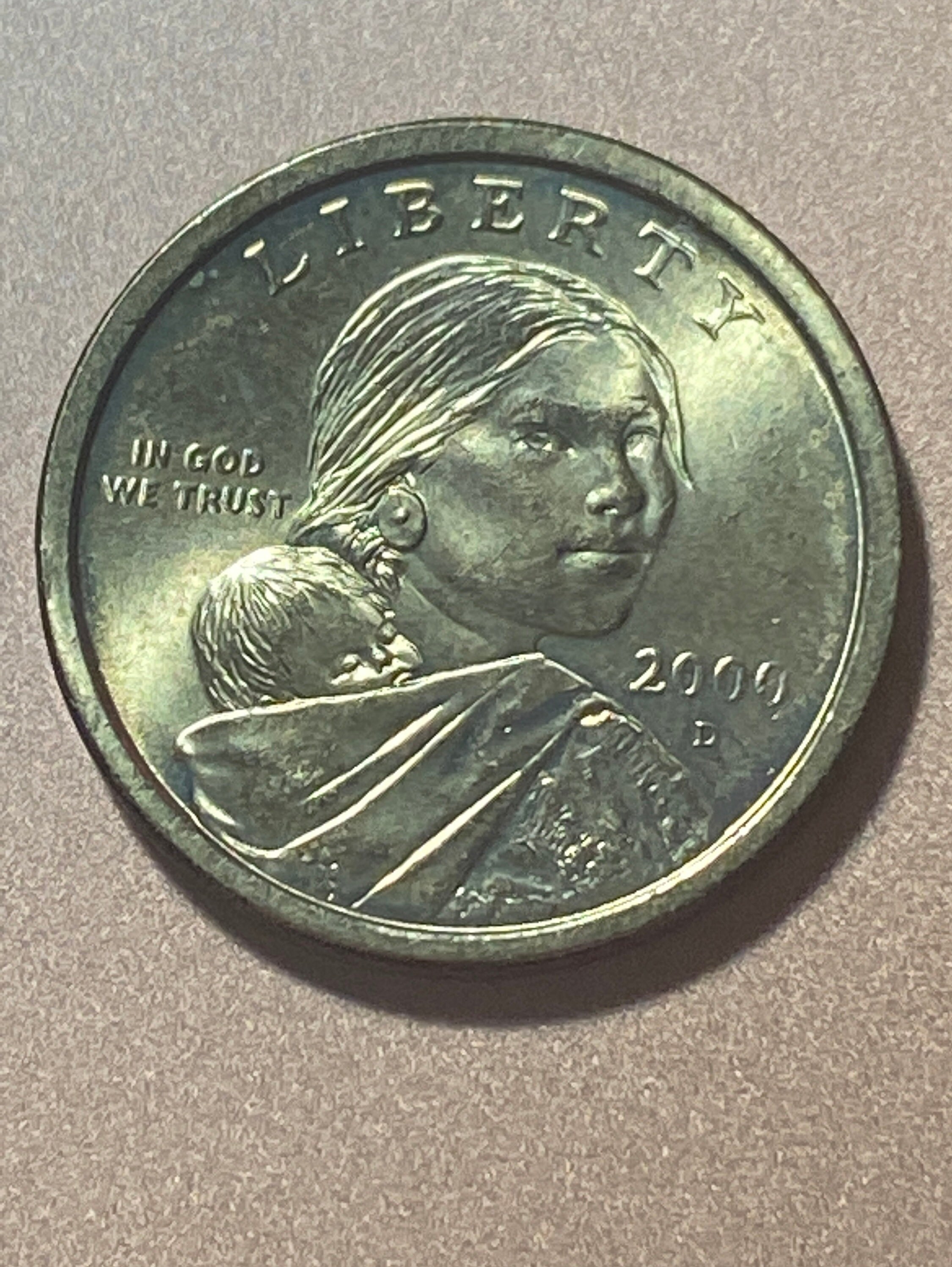 2000 D SACAGAWEA One Dollar Gold Coin Etsy