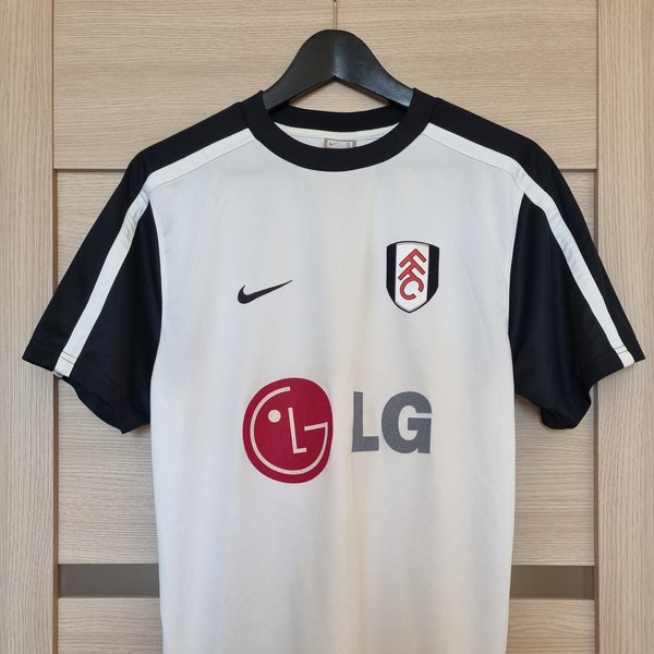 Fulham 2009/2010 Home Football Soccer Shirt Jersey FC Vintage Retro Rare LG 329364-100 shirtsUA