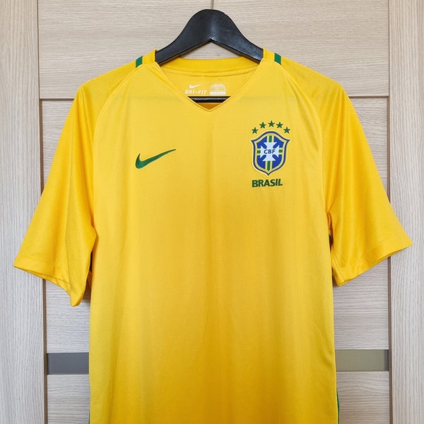 Brasilien 2016/2017 Heimtrikot Trikot Brasil National Team Olympia Rio 724597-703