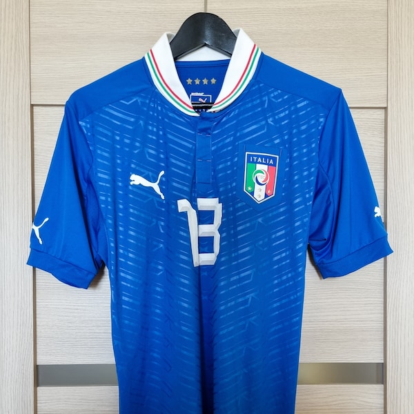 Italië 2012/2013 PLAYER ISSUE BNWT Giaccherini Thuisvoetbal voetbalshirt Jersey Italia Nt National Team Euro shirtsUA