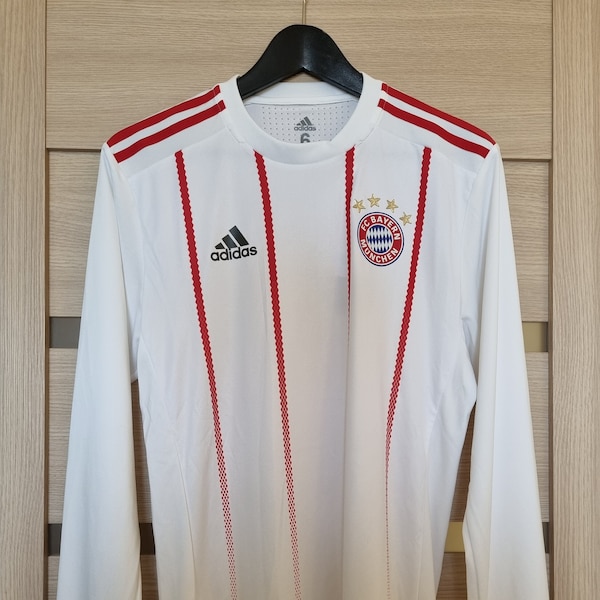 Bayern Munich 2017/2018 PLAYER ISSUE *BNWT* Third 3rd Football Soccer Shirt Jersey Longsleeve Munchen Germany Deutschland Bundesliga AZ7718