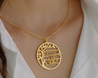 gfcrgaf Creative Name Custom Family Tree Necklace Personalized Birth Stone Family Tree Jewelry Necklace Commemorative Gift gfcrgaf Creative Name Custom Family Tree Necklace Personalized Birth Stone Family Tree Jewelry Necklace Commemorative Gift