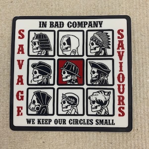 In Bad Company Firefighting Sticker
