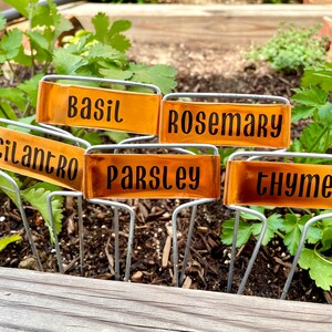 Copper Plant Label for Garden Personalized / Custom / Garden | Etsy
