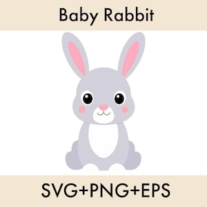 Rabbit SVG Bundle, Bunny svg, Rabbit dxf, Rabbit png, Rabbit eps, Rabbit vector, Rabbit cut files, Rabbit head svg, Easter bunnies svg