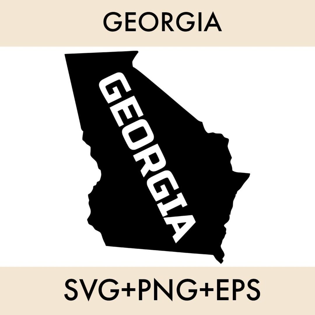 Georgia State Svg,cut File,cricut,clip Art,commercial Use,silhouette ...