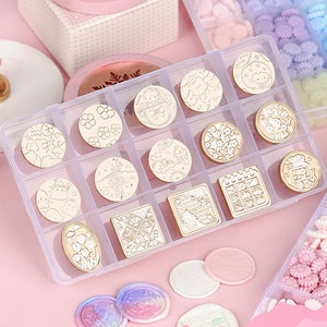 Carimbo de cera, carimbo decorativo fresco e bonito, carimbo de cera personalizado, convite de casamento, carimbo de cera personalizado