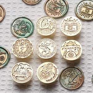 Sello de tiempo vintage, fonógrafo/cámara, sello en relieve 3D, sello de lacre, sello en relieve de estilo europeo, sello de lacre, sello de boda, sello personalizado