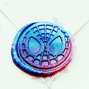 Sello de máscara de araña, sello de sello de cera, sello decorativo de sello de cera, sobre / carta de invitación / caja de regalo / sello decorativo de manual