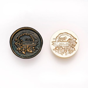 Sello de muérdago, sello de sello de cera, sello decorativo de sello de cera, sobre / carta de invitación / caja de regalo / sello decorativo de manual