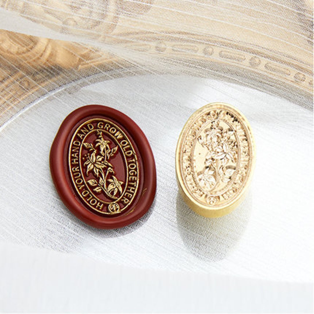 3D Embossed Wax Seal Stamp Plant Pattern Series Sealing Wax Stamp Head For  Scrapbooking Cards Envelopes Gift Packaging - AliExpress