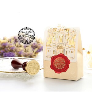 Custom Wedding Wax Seal Stamp Kit, Personalized wedding wax seal kit, envelope seal stamp, invitation seal stamp,Gift Seal Custom
