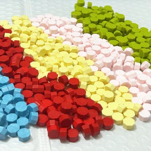 50PCS small bag wax, 70 colors sealing wax, wax seal bead, ealing wax bead,Christmas envelope wax seal decorative wax