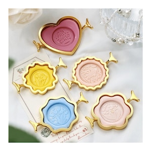 Ferramenta de selo de cera, selo de cera, fixador de forma, amor, ferramentas diy, convite, cartão de felicitações, selos de casamento, design de estilo para acessórios de selo de 2,5 cm/3 cm