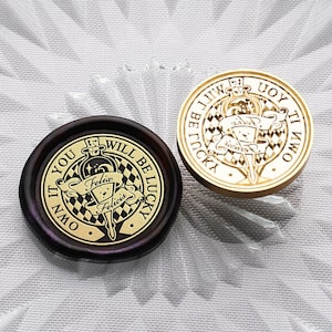 Felix Felicis-Lucky Potion Seal, Sello de sello de cera, Sello decorativo de sello de cera, sobre / carta de invitación / caja de regalo / sello decorativo de manual