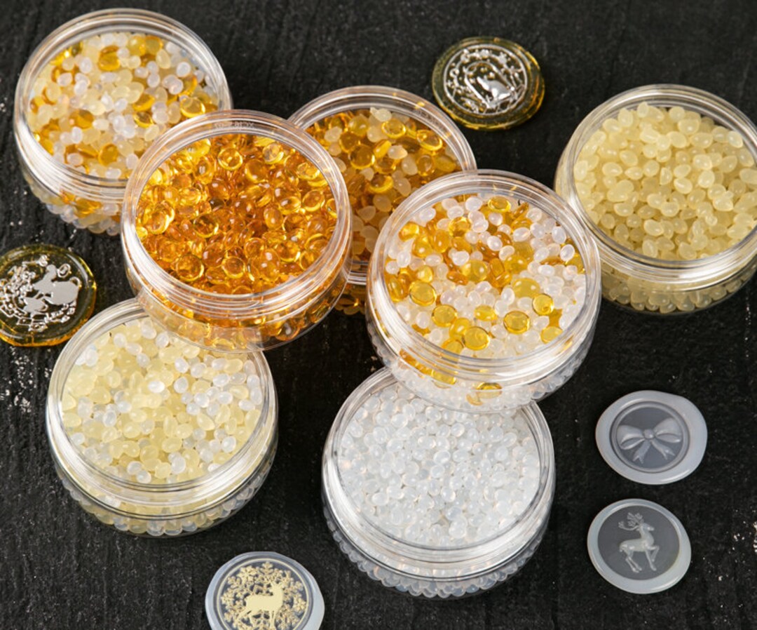 Translucent Lacquer Wax Pellets, Hand Account Stamping, Gift Seal ...