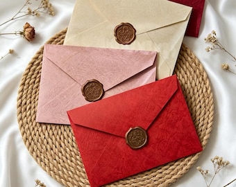 Elegante Briefumschläge mit Baummuster, Briefumschläge für Hochzeitskarten, dekorative Briefumschläge mit Baummaserung für Einladungen und Post