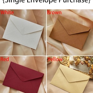 Briefumschlag-Set mit Leinenmuster, Retro-Geschenk für Männer und Frauen, Liebesbriefe, besonderes Papier, Umschlag-Set mit Siegelwachsaufklebern Bild 10