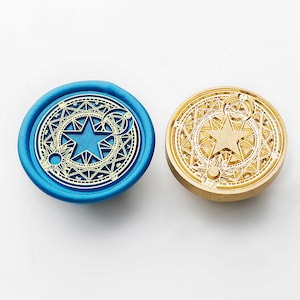 Wax Seal Stempel,Magic Array Serie,Wax Seal Personalisiertes Wachssiegel für Hochzeitseinladungen, Hochzeitsstempel, Urlaubsstempel