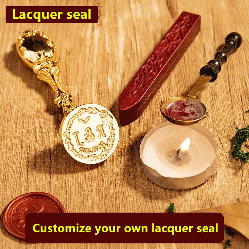 Customize your own fire lacquer seal, personalized seal customization, use your own name, family and friends' names