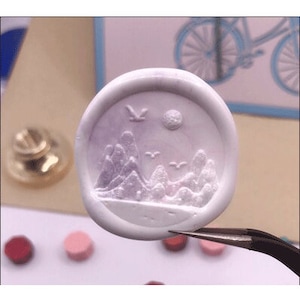 Lsland Siegel,Wax Seal Stempel,Wax Seal Deko Siegel,Briefumschlag/Einladungsbrief/Geschenkbox/Handbuch Deko Siegel