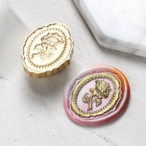 Girasol - Born to the Sun Seal, Sello de sello de cera, Sello decorativo de sello de cera, sobre / carta de invitación / caja de regalo / sello decorativo del manual