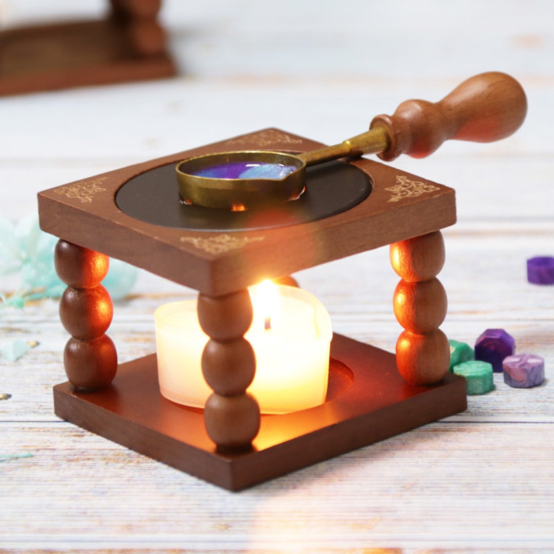Wax Seal Stamp，wax Seal Accessories, Beech Wood Fire Lacquer