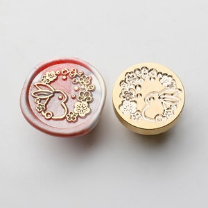 Wax Seal Stempel,Tier Serie,Wax Seal Personalisiertes Wachssiegel für Hochzeitseinladungen, Hochzeitsstempel, Urlaubsstempel