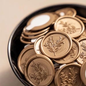 Adesivos de selo de cera com logotipo personalizado, 36 estilos de logotipo, Adesivos de selo de cera feitos à mão, Qualquer logotipo personalizado, Adesivo de cera autoadesivo para convite de casamento