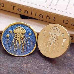 Sello de medusa, sello de sello de cera, sello decorativo de sello de cera, sobre / carta de invitación / caja de regalo / sello decorativo de cuenta de mano