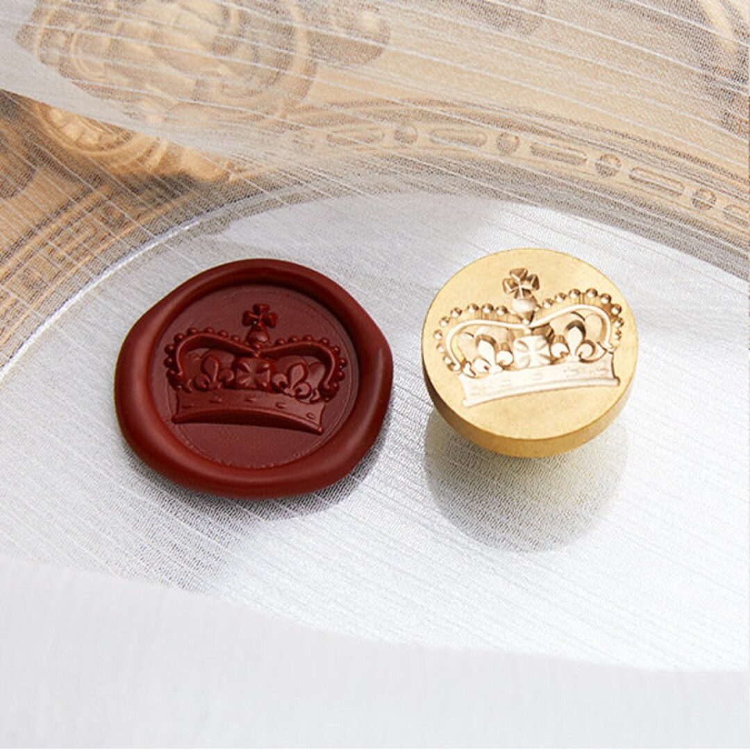 King Crown Seal wax Seal Stamp wax Seal Decorative Seal Envelope 