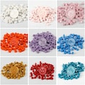 100pcs/bag 53-color wax seal stamp wax granules, octagonal wax granules, Special wax for wax sealing seal，wax beads，wax melts，wax seal beads