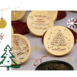 Kerstserie zeehonden, kerstmis, kerstdecor, kerstambachten, kerstversieringen, kerstmis svg, zegellak, decoratie lakzegelstempel
