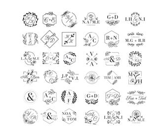 Custom Wax Seal Stamp,Custom Logo Seal,Custom Wedding Invitation Wax Seal Stamp Kit, Custom Gift Wax Seal Stamp