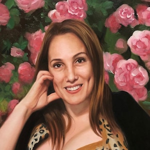 Custom oil painting from photo,Custom realistic portrait,Family portrait painting,Custom hand painted oil painting,Custom family portrait