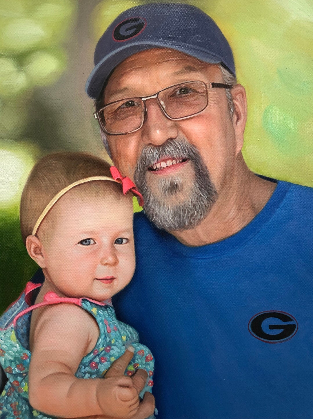 Children Portrait,portrait Painting,custom Oil Painting From Photo