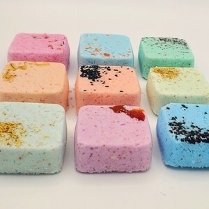 Organic Essential Oil Bath Bomb Set | Vegan Spa Bath Melts image 8