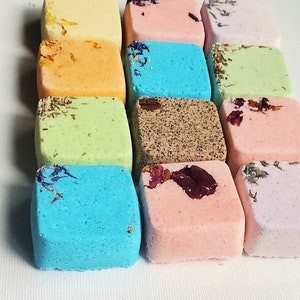 Organic Essential Oil Bath Bomb Set | Vegan Spa Bath Melts image 6