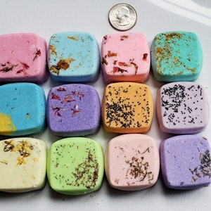 Organic Essential Oil Bath Bomb Set | Vegan Spa Bath Melts image 10