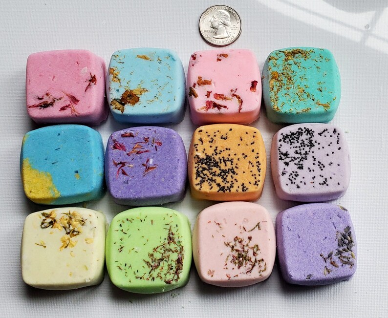 Organic Essential Oil Bath Bomb Set | Vegan Spa Bath Melts image 10