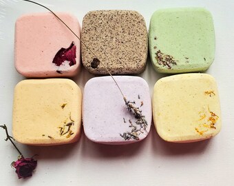 Aromatherapy Bath Bomb Set | Organic Essential Oils, Vegan Bath Fizzies