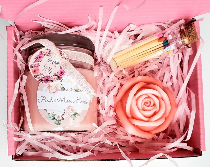 Mini Spa Gift Box | Rose Soap, Jasmine Bath Salt Option 3 mini Lux