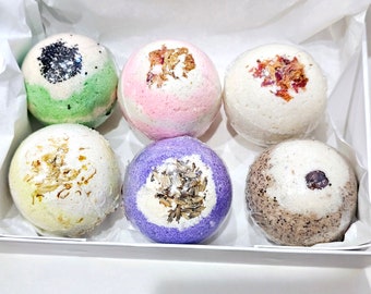 Aromatherapy Bath Bomb Gift Box | Vegan Spa Set