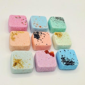 Organic Essential Oil Bath Bomb Set | Vegan Spa Bath Melts image 3
