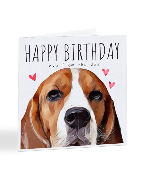 Joyeux Anniversaire Amour Du Chien Beagle Dog Carte Etsy Joyeux Anniversaire Amour Du Chien Beagle Dog Carte Etsy